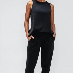 Ministry of Supply Black swift drape pant